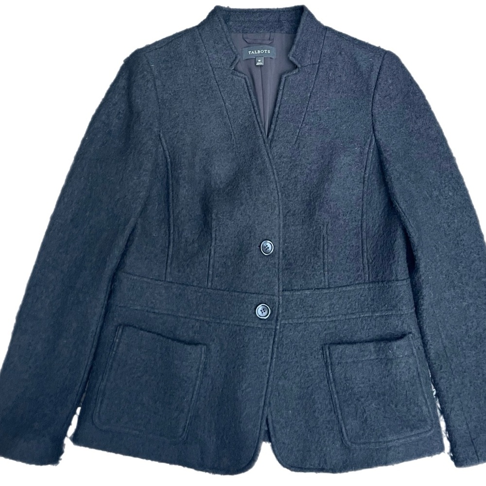 Talbots Women's Black Blazer Size 10